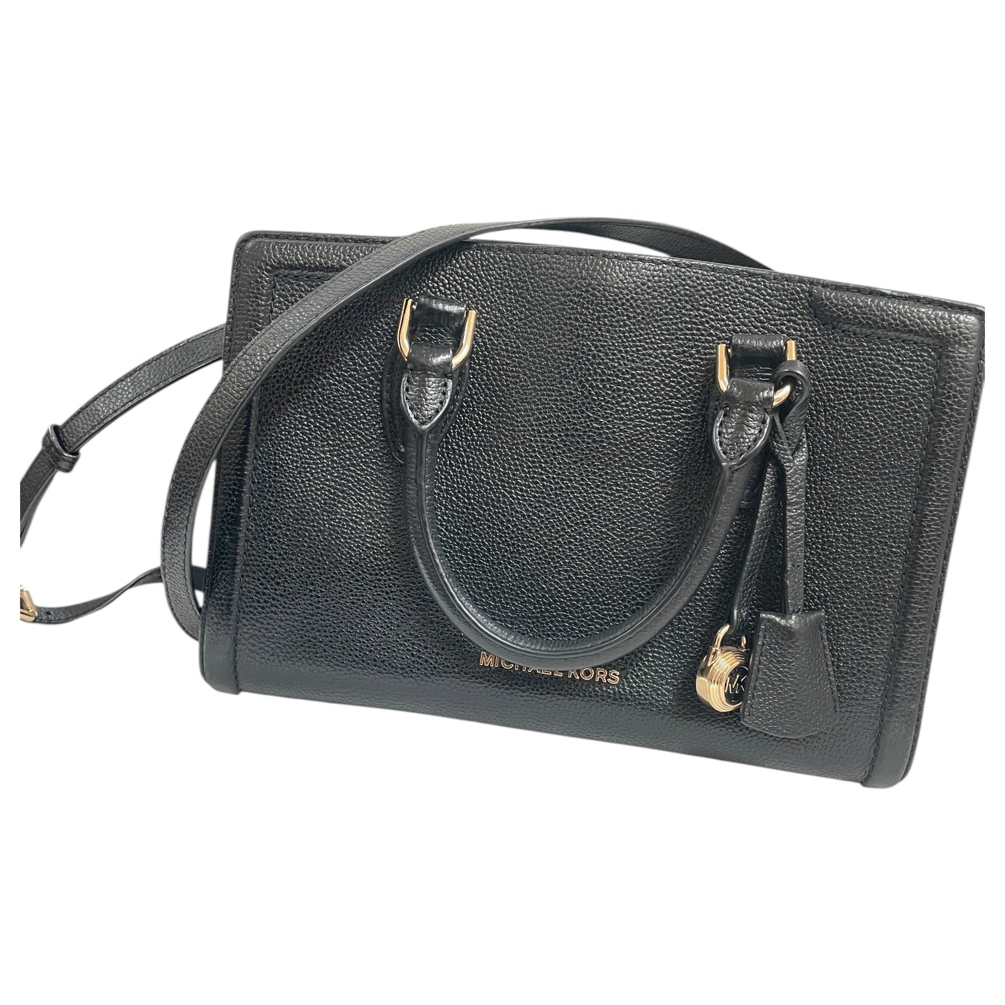 Crossbody Designer By Michael Kors In Black, Size:Medium