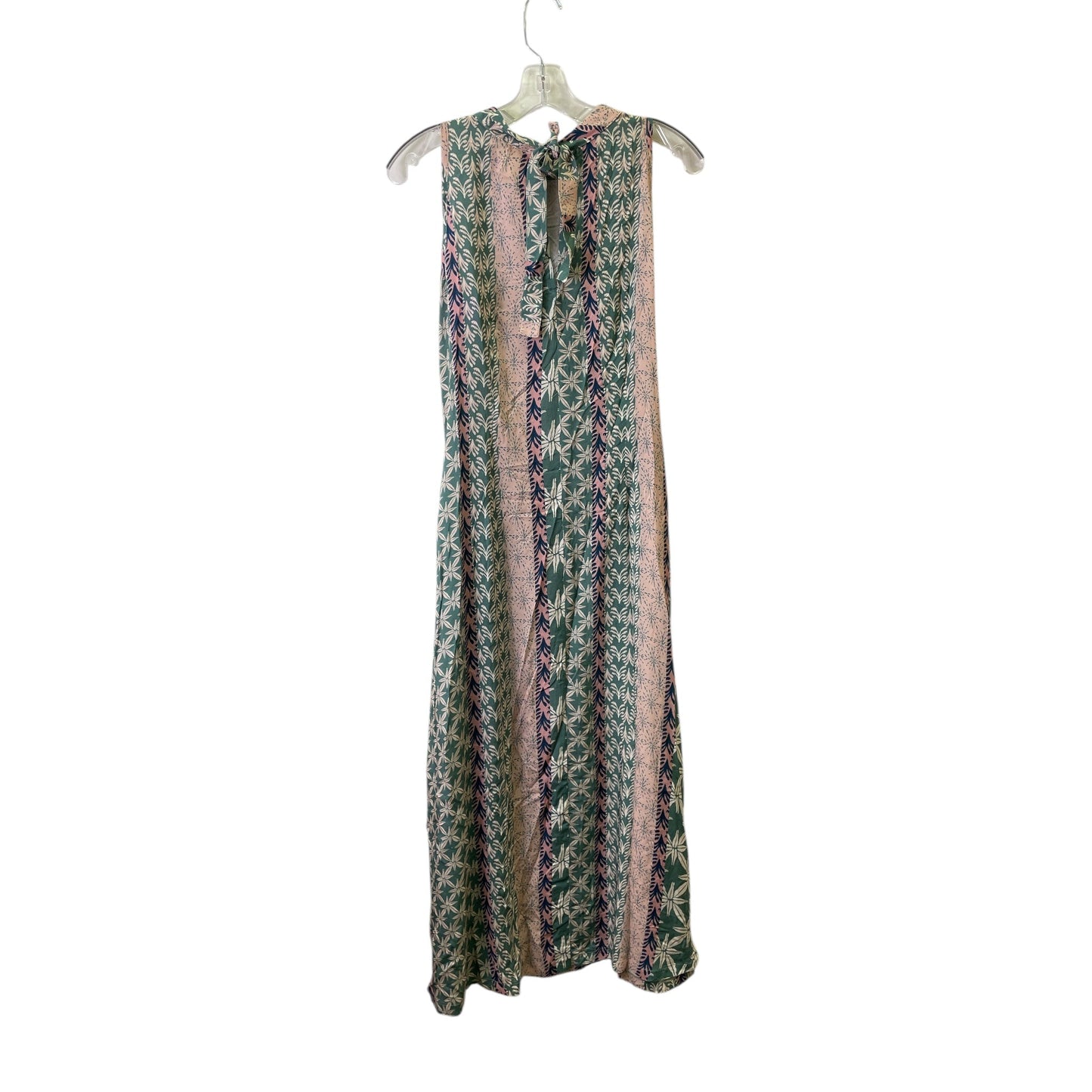 Dress Casual Maxi By Cap Juluca In Green & Pink, Size:M