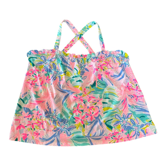 Top Sleeveless Designer By Lilly Pulitzer In Multi, Size:Xl