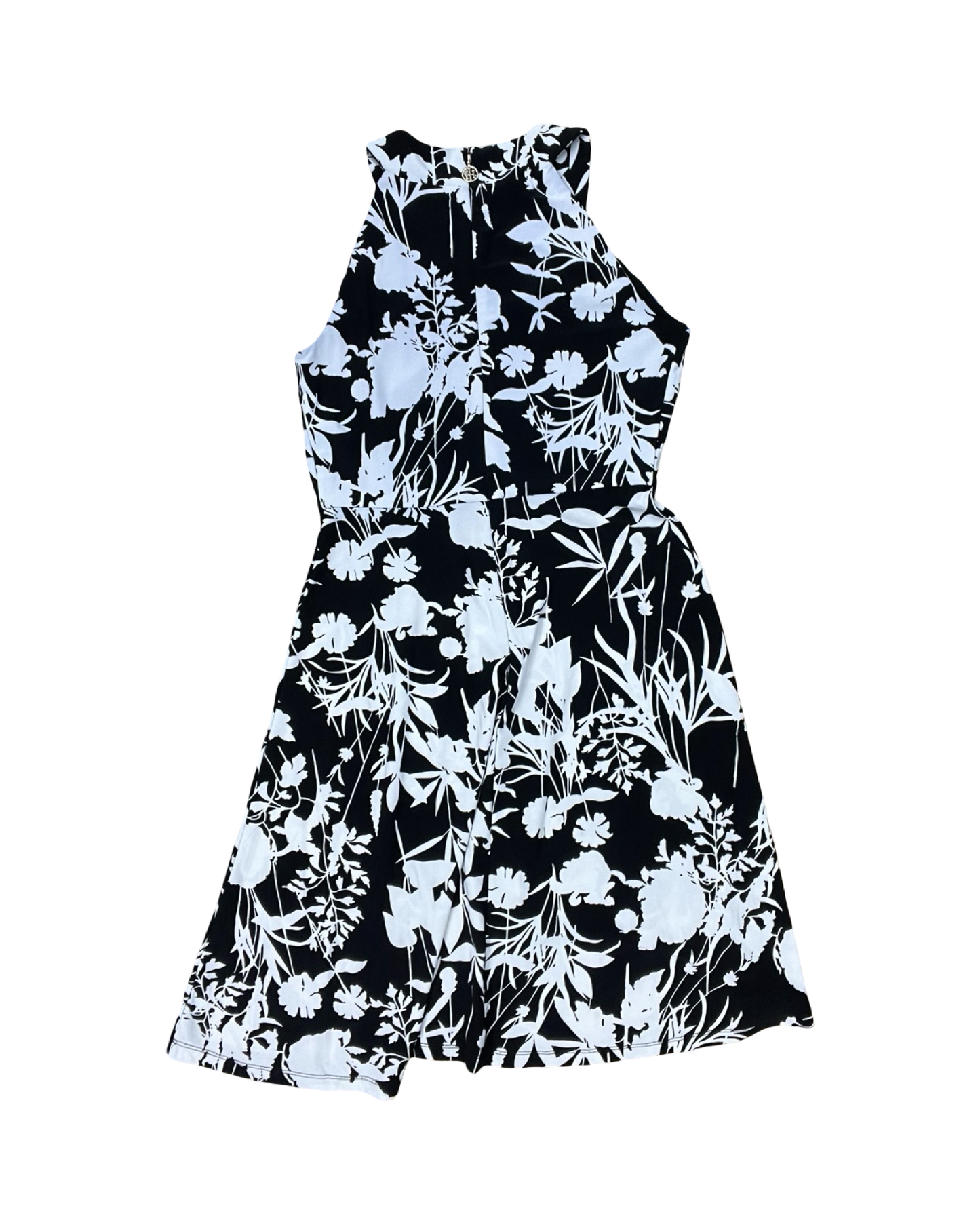 Dress Work By Tommy Hilfiger In Black & White, Size:Xs
