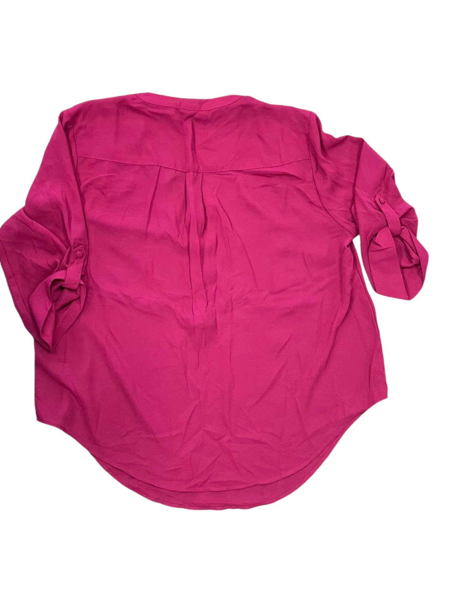 Blouse 3/4 Sleeve By Torrid In Pink, Size:L