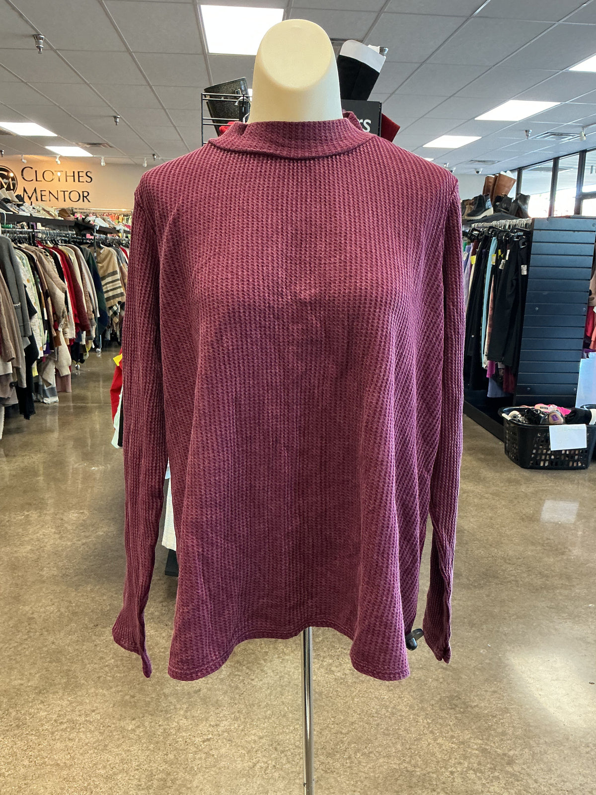 Top Ls By Wonderly In Red, Size:L