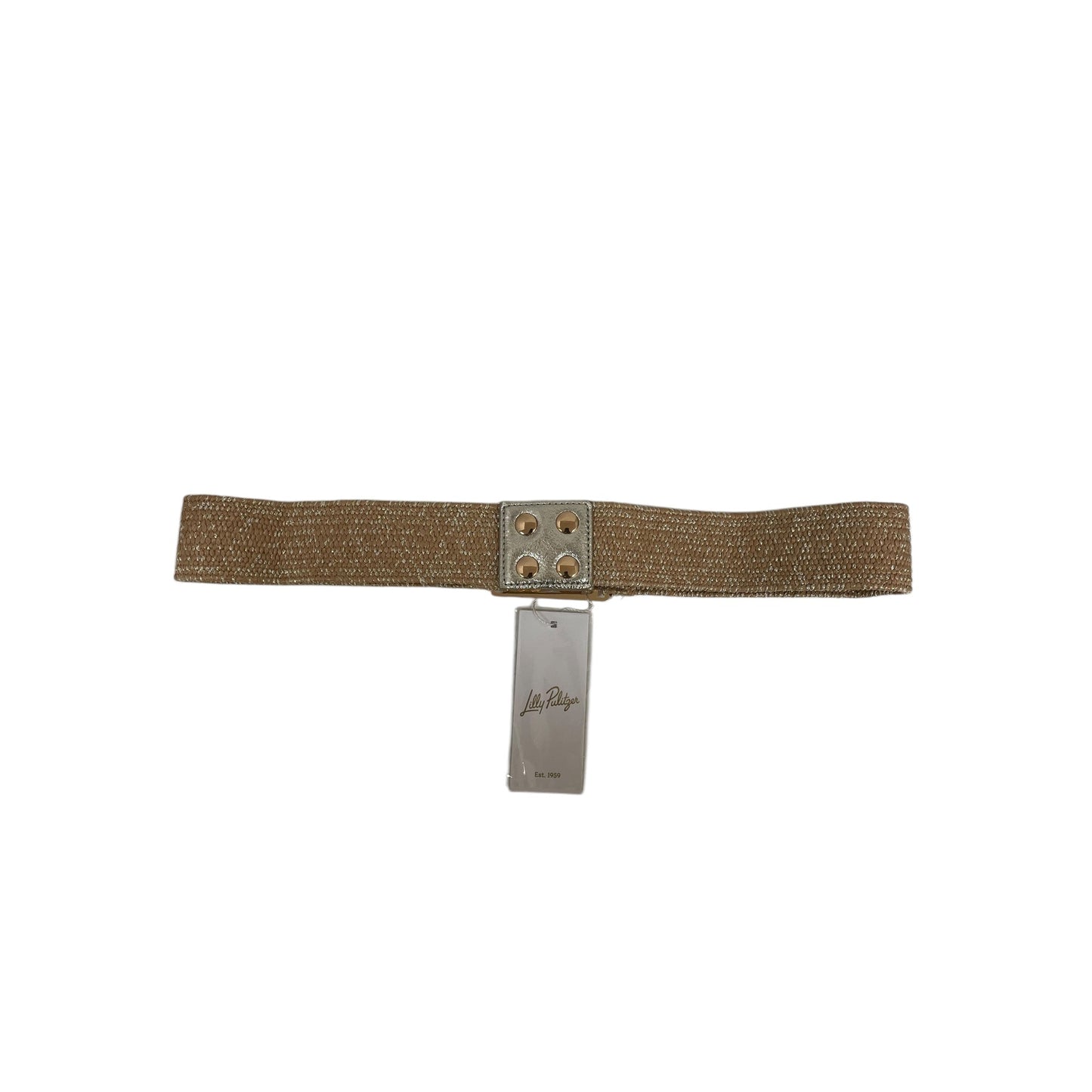 Belt Designer By Lilly Pulitzer In Beige