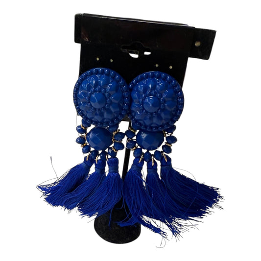 Earrings Dangle/Drop  In Blue