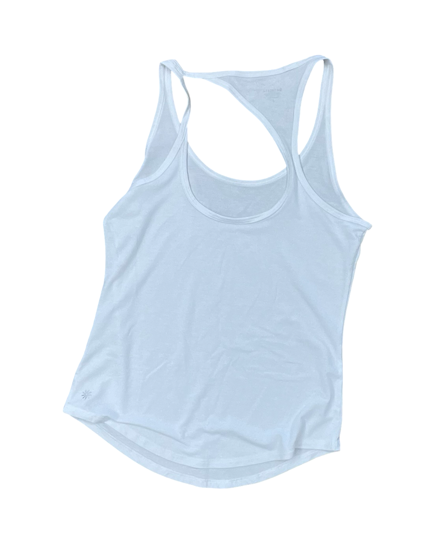 Athletic Tank Top By Athleta In White, Size:S