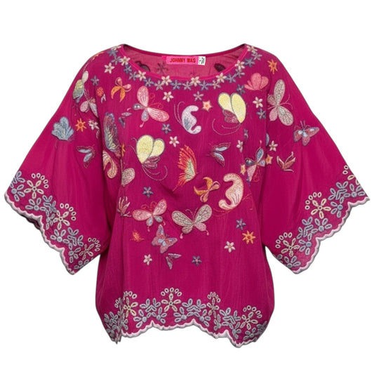 Bellona Blouse By Johnny Was In Pink, Size: S