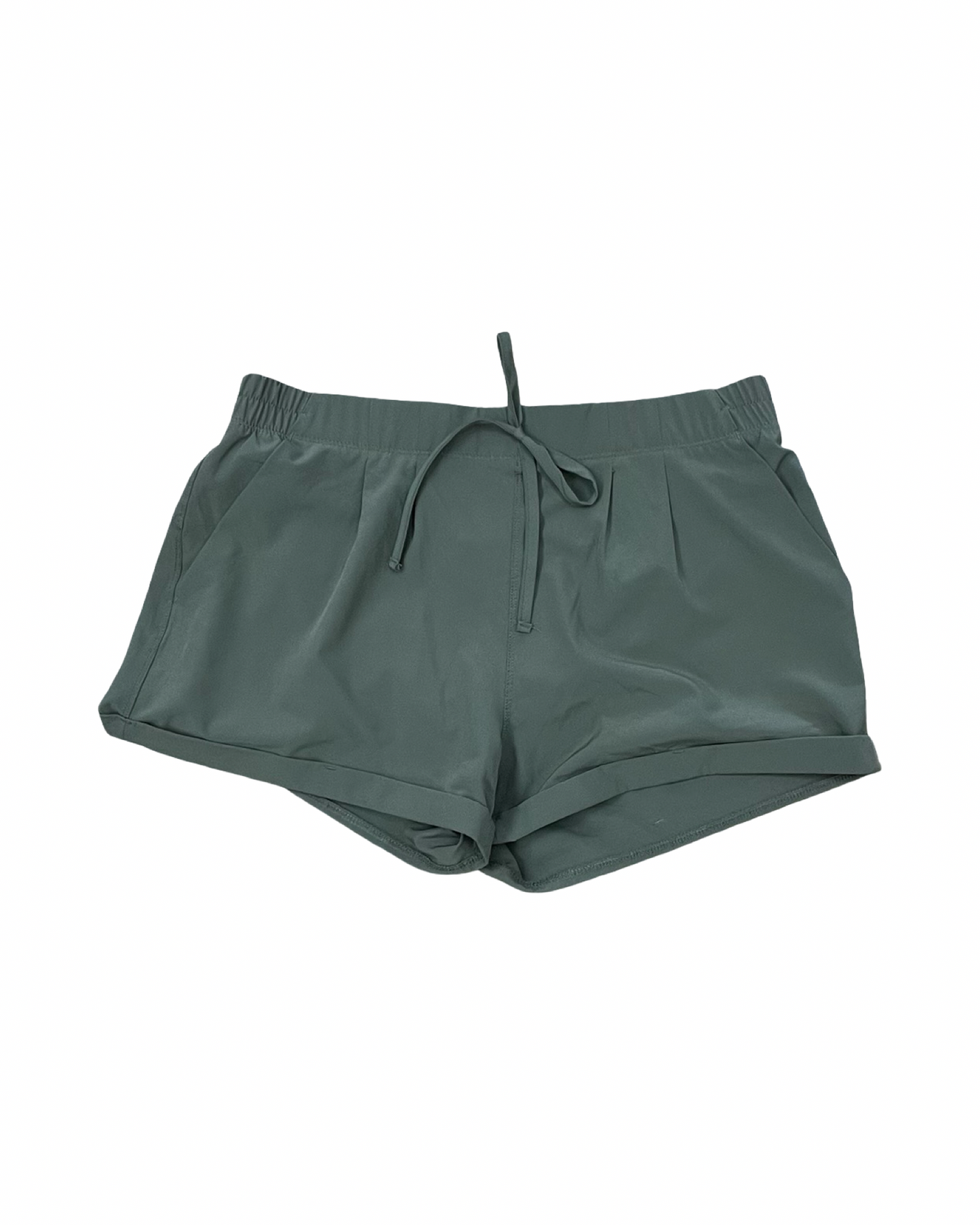 Athletic Shorts By Zyia In Green, Size:M