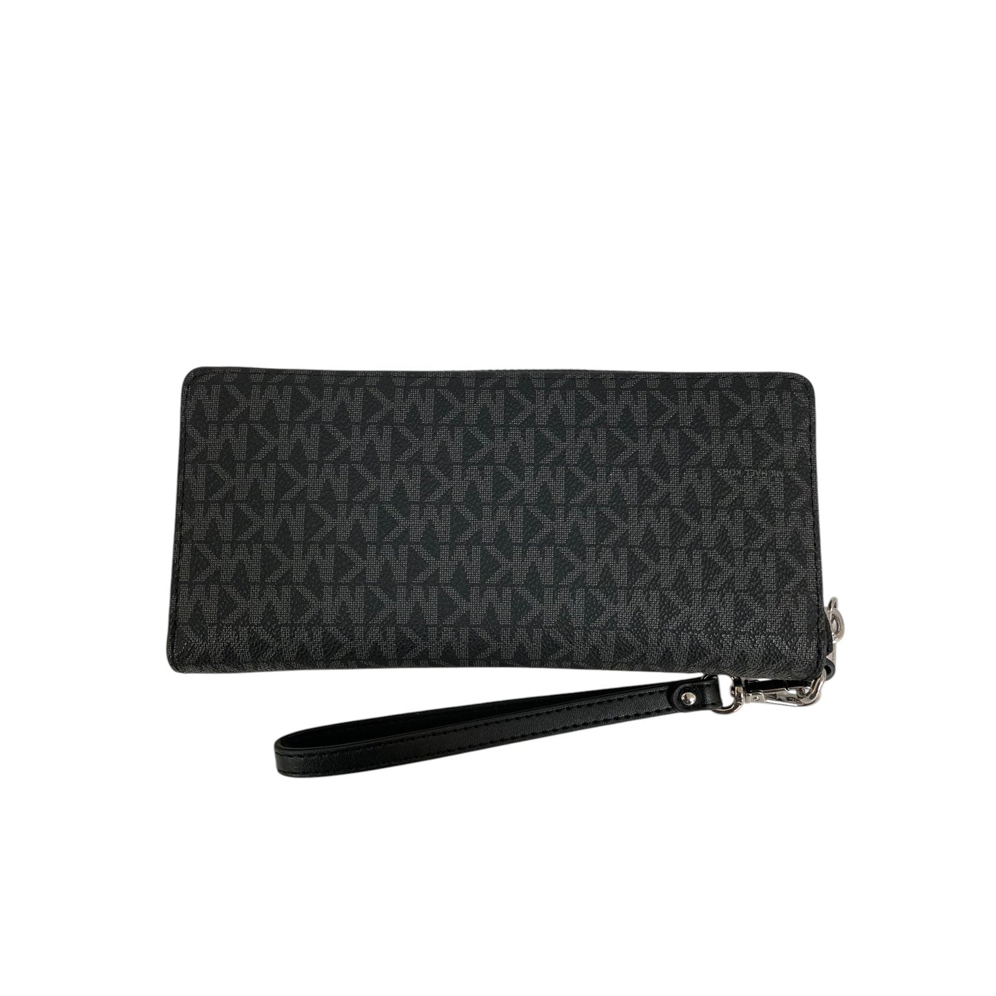 Wallet Designer By Michael Kors In Black & Grey, Size:Medium