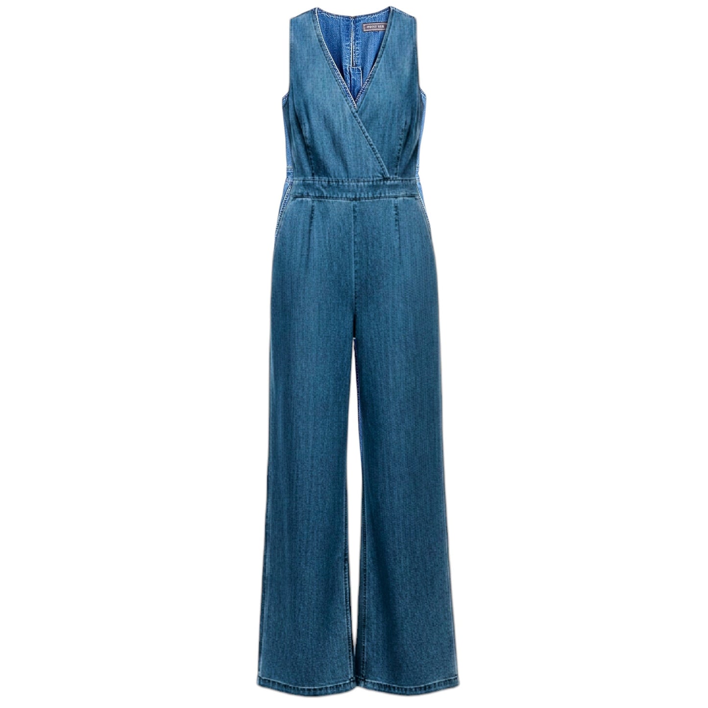 Point Sur Wide-leg Tailored Jumpsuit By J. Crew In Indigo, Size: 8