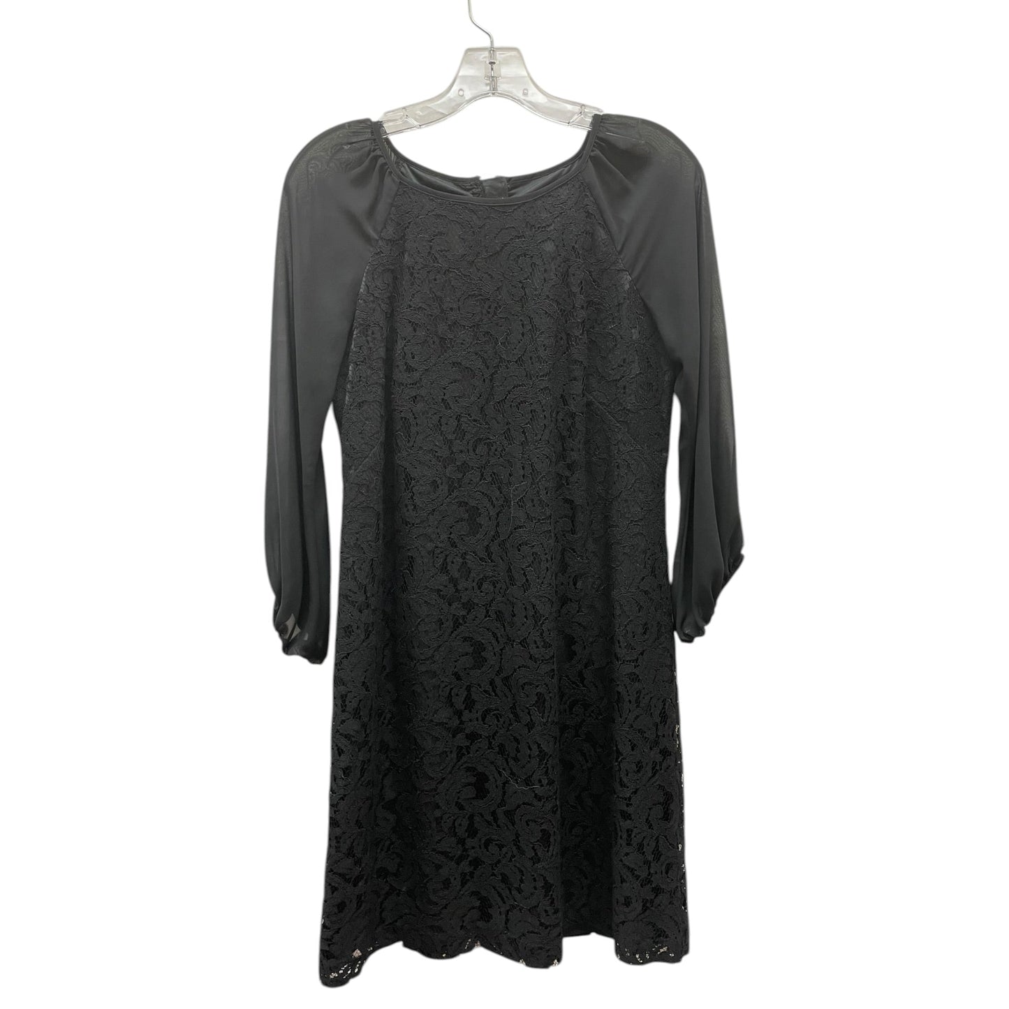 Dress Party Midi By Adrianna Papell In Black, Size:M