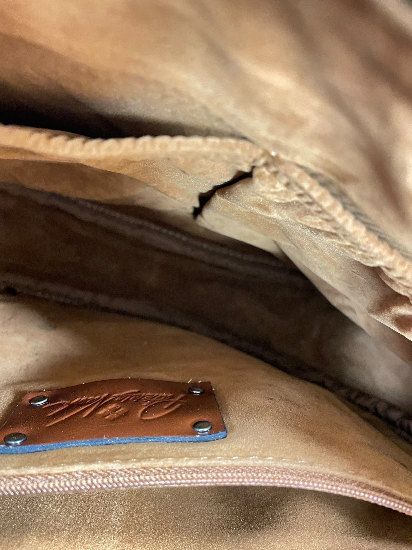 Crossbody Designer By Patricia Nash In Maroon, Size:Large