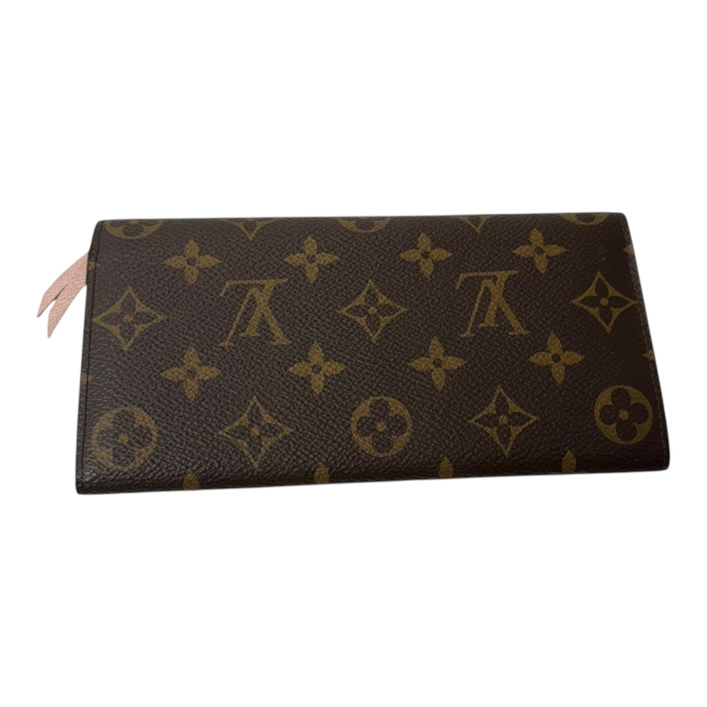 Wallet Luxury Designer By Louis Vuitton In Brown & Gold, Size:Large