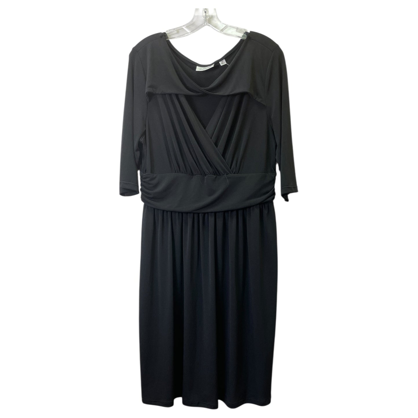 Dress Casual Short By Avenue In Black, Size:L