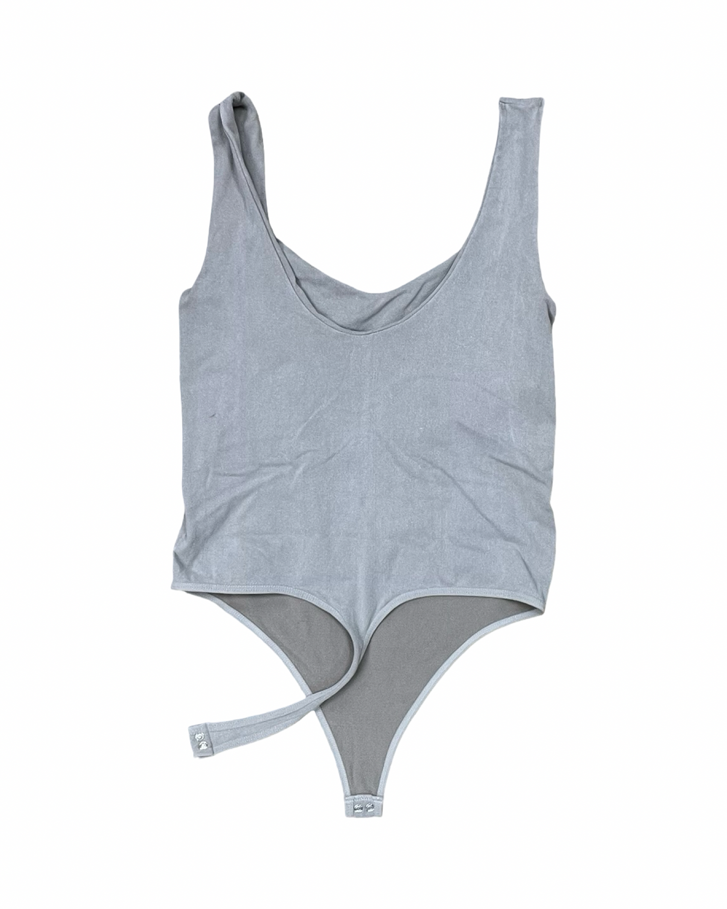 Bodysuit By Free People In Grey, Size:M