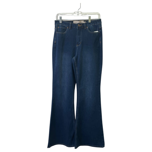 Jeans Flared By Soft Surroundings In Blue Denim, Size:6