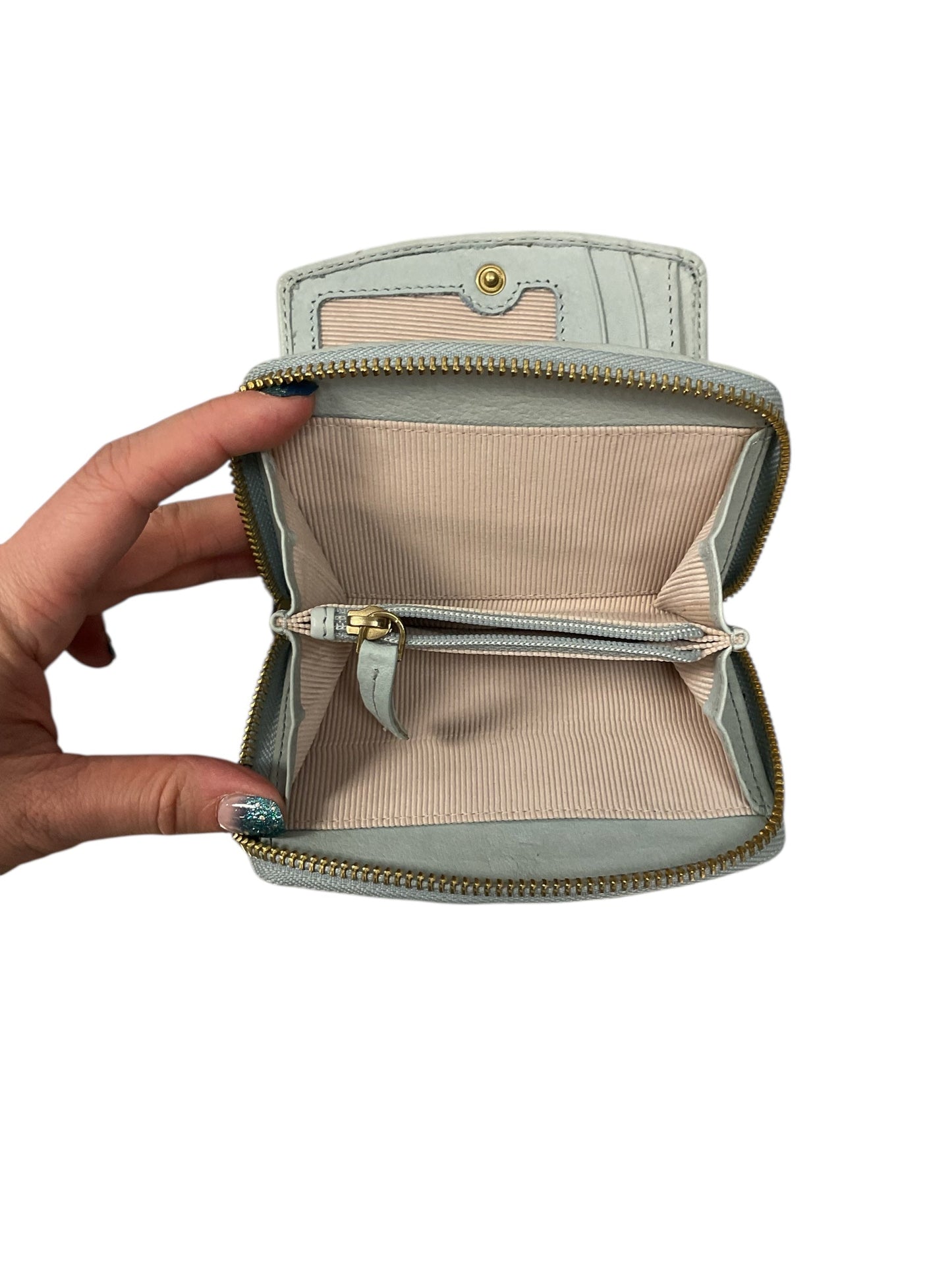 Wallet By Margot In Blue, Size:Small