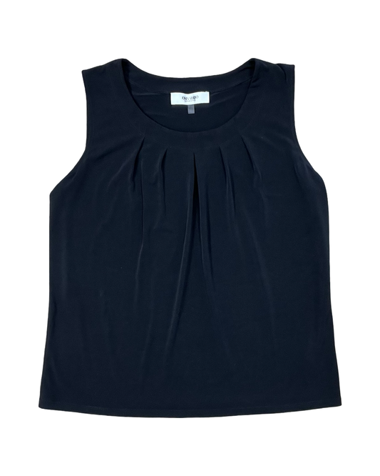 Top Sleeveless By Jones Studio In Black, Size:L