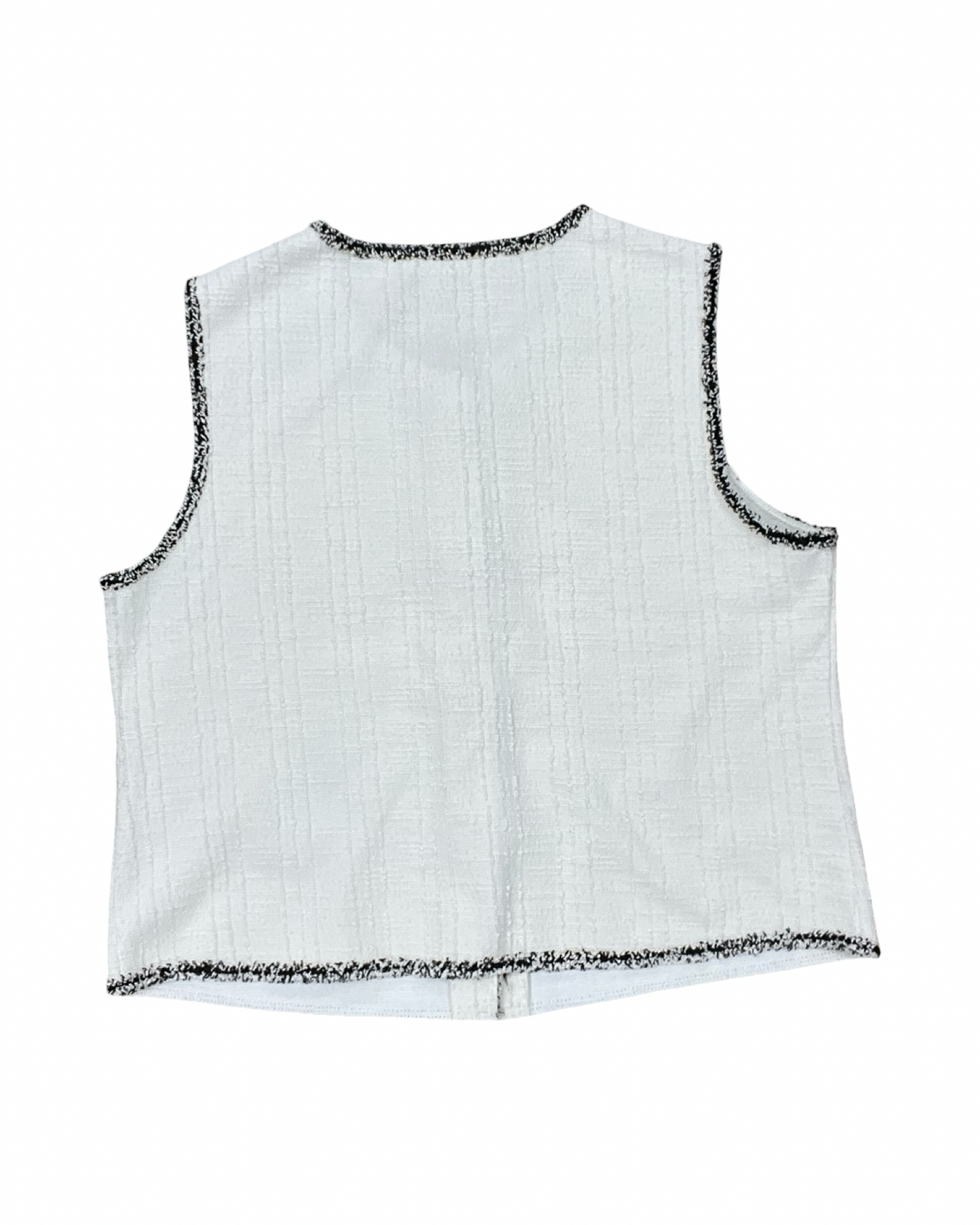 Vest Other By Adrianna Papell In Cream, Size:L