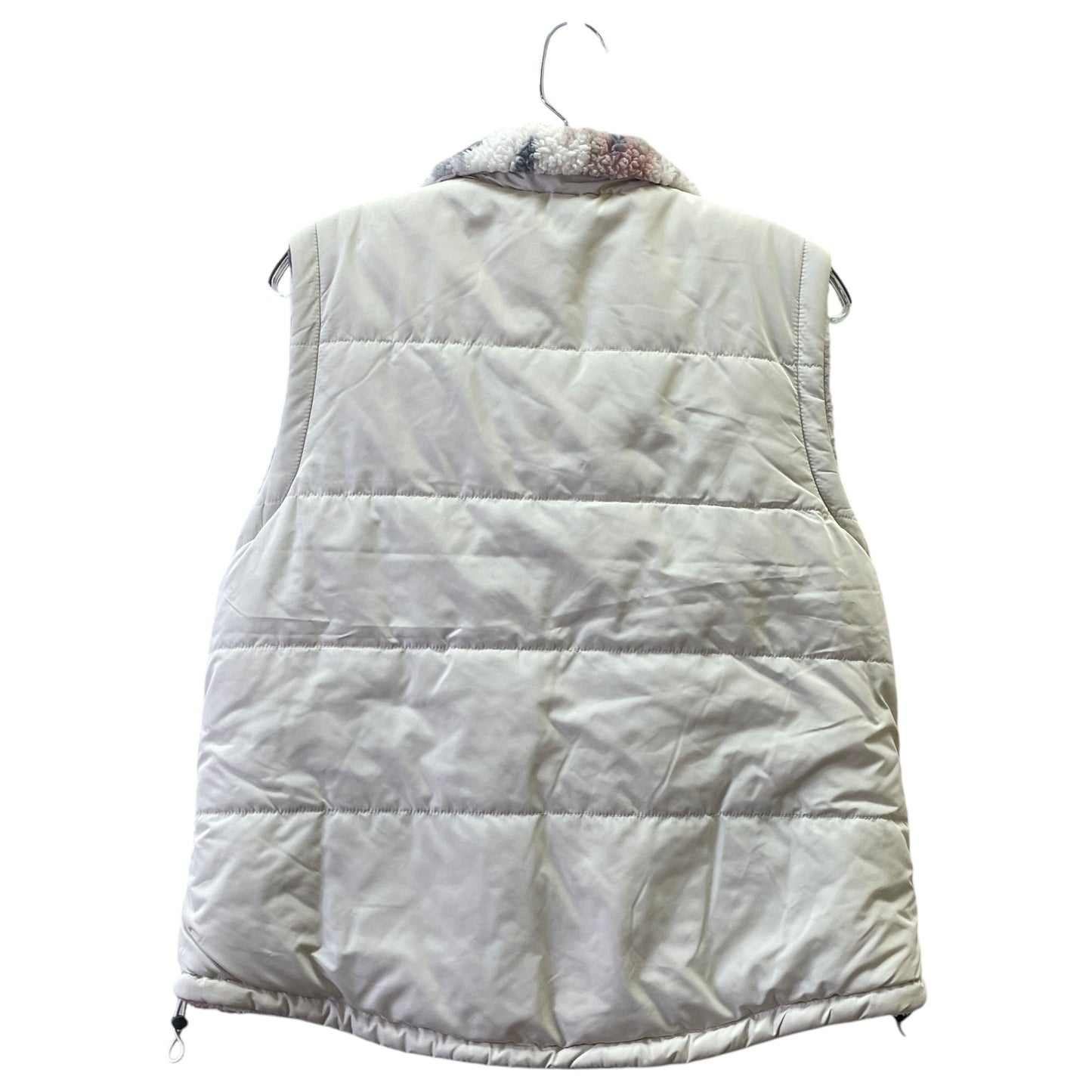 Vest Puffer & Quilted By Free Country In Cream, Size:M