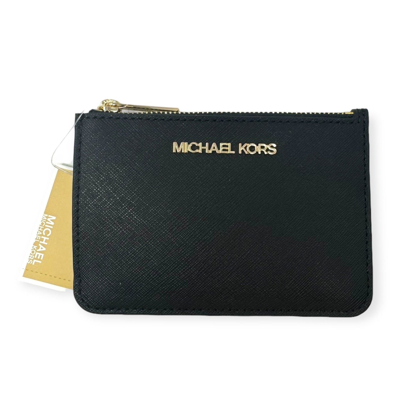 Jet Set Saffiano Coin Purse Card Wallet Designer By Michael By Michael Kors, Size: Small