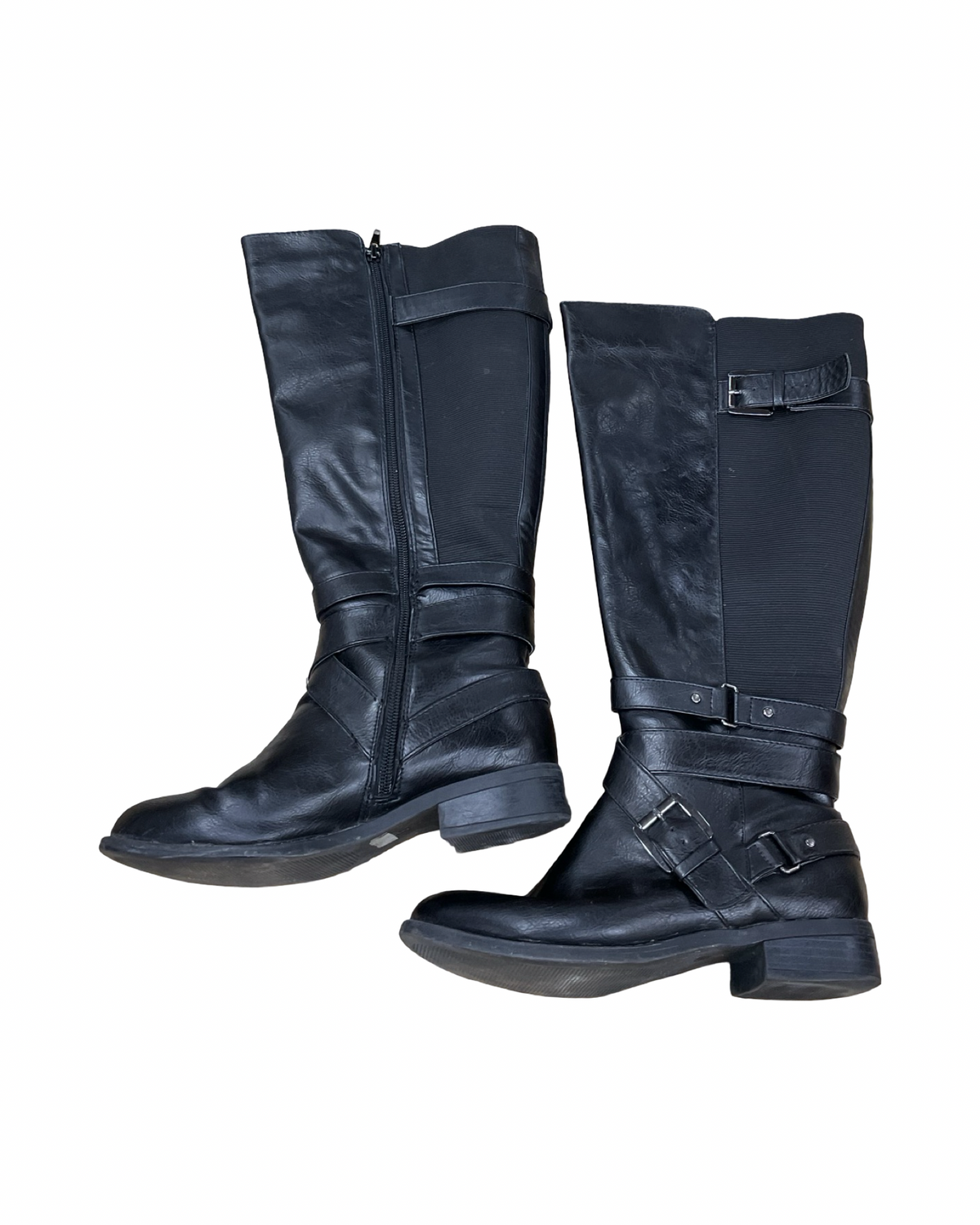 Boots Mid-Calf Heels By Torrid In Black, Size:7