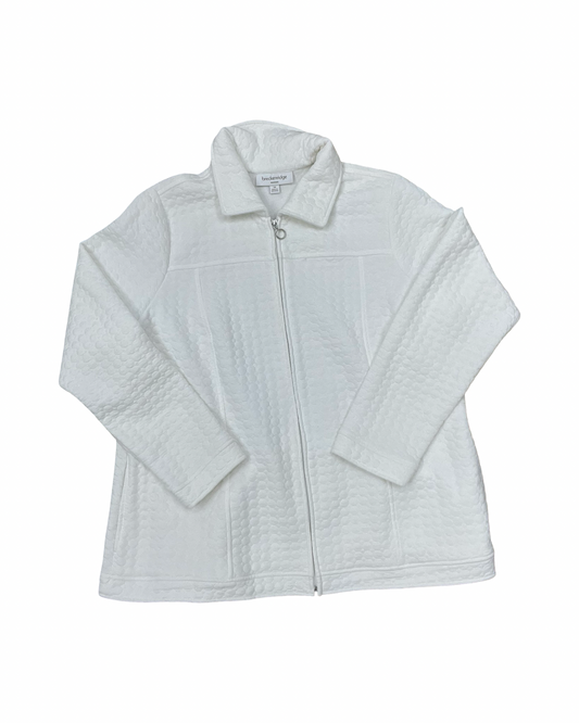 Jacket Other By Breckenridge In White, Size:1X