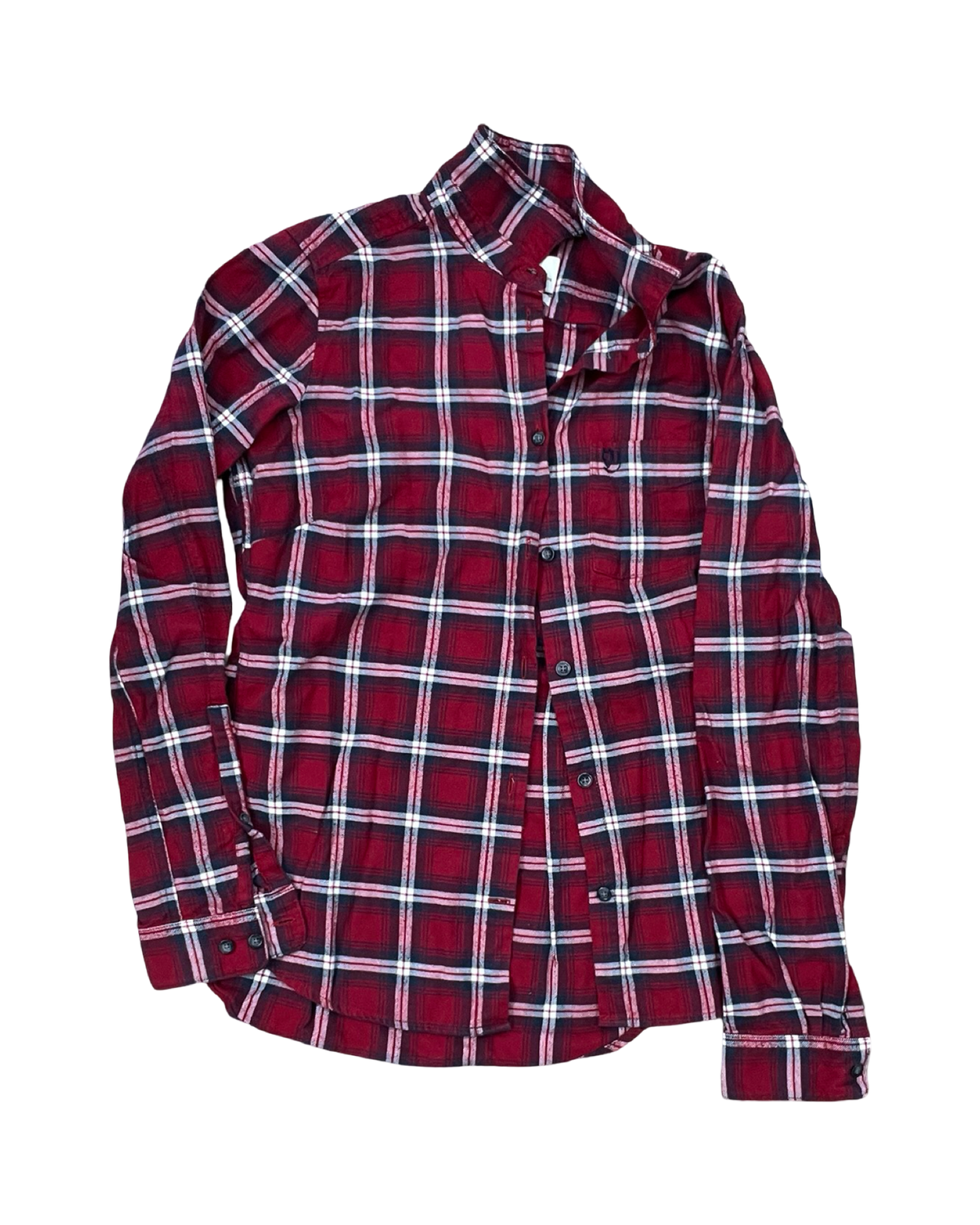 Blouse Ls By Clothes Mentor In Red, Size:S