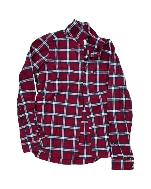 Blouse Ls By Clothes Mentor In Red, Size:S