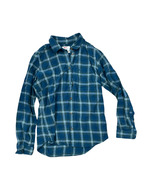 Blouse Ls By Clothes Mentor In Green, Size:S