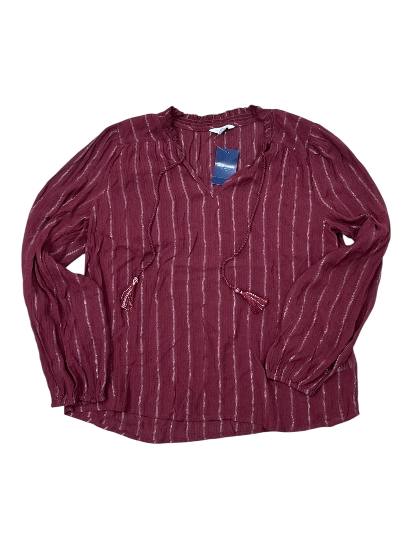 Top Ls By Lucky Brand In Purple, Size:M