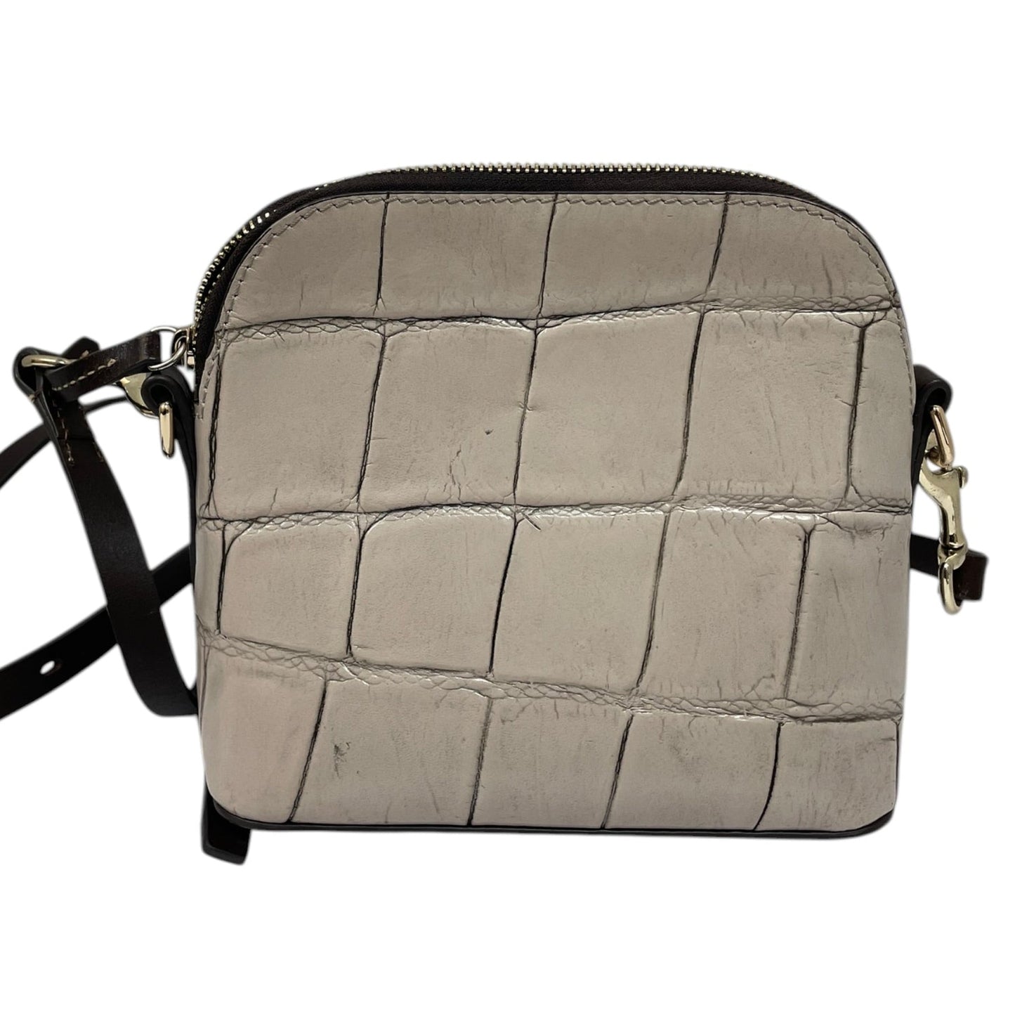 Crossbody Designer By Dooney And Bourke In Taupe, Size:Small
