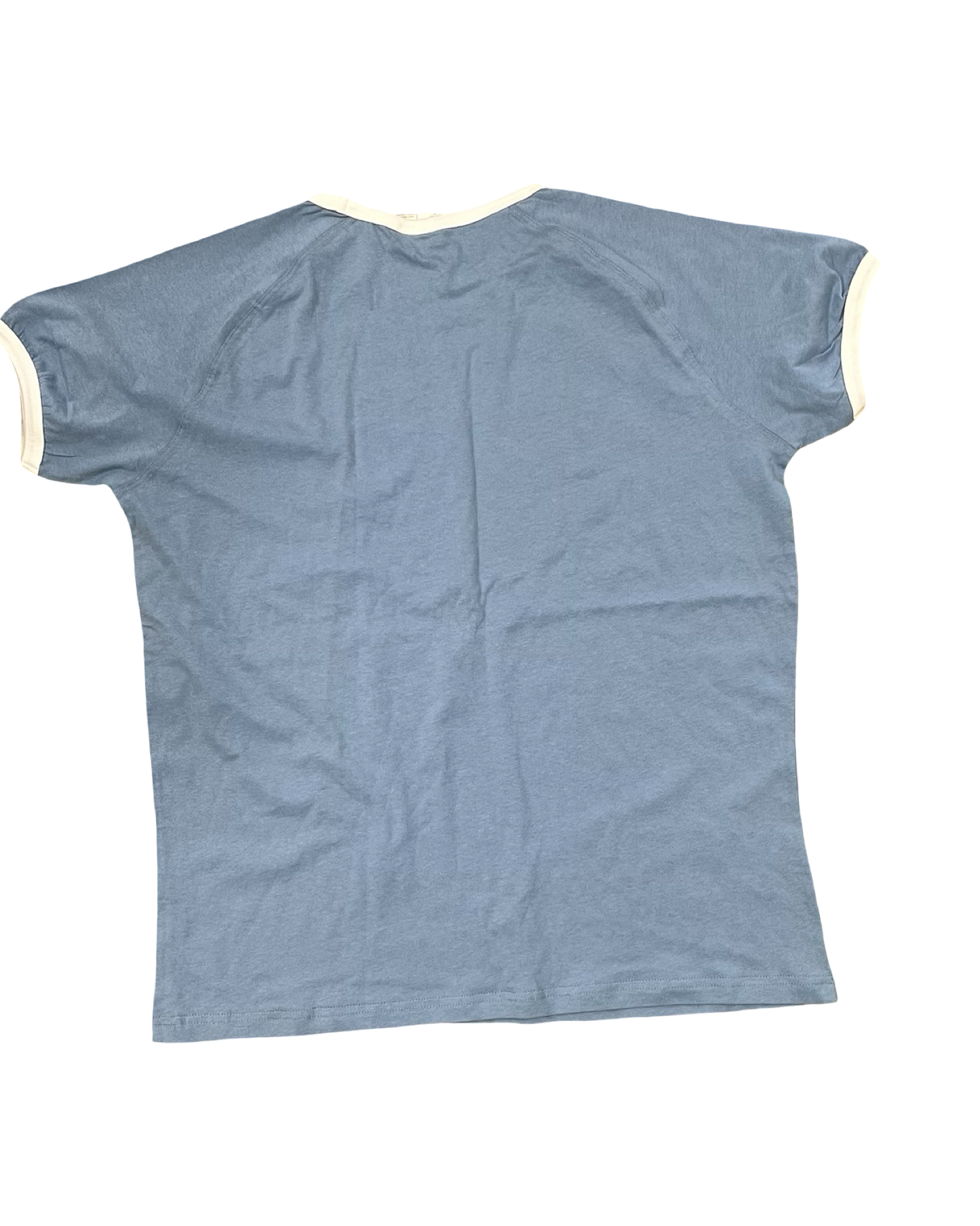 Top Ss By Clothes Mentor In Blue & White, Size:Xl
