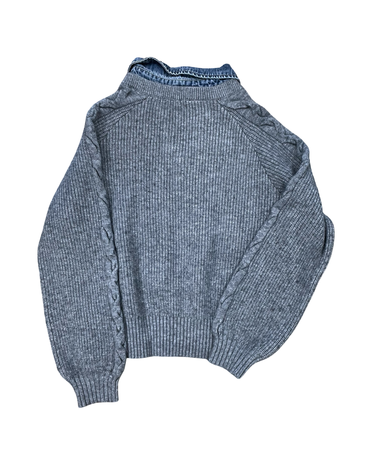 Sweater By Commense In Grey, Size:Xl