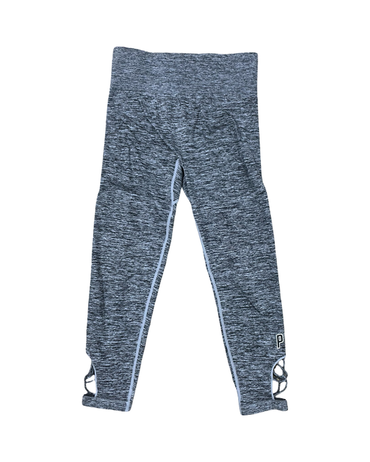 Athletic Leggings By Pink In Grey, Size:L