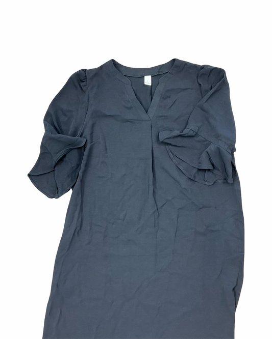 Dress Casual Midi By Clothes Mentor In Black, Size:L