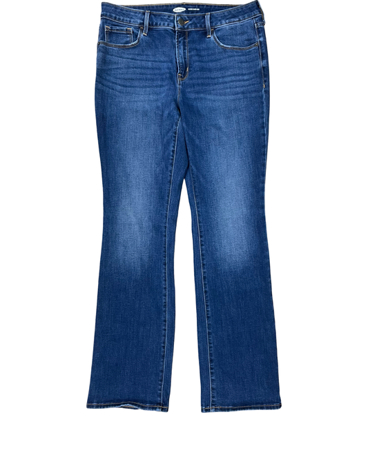 Jeans Boot Cut By Old Navy In Blue Denim, Size:12