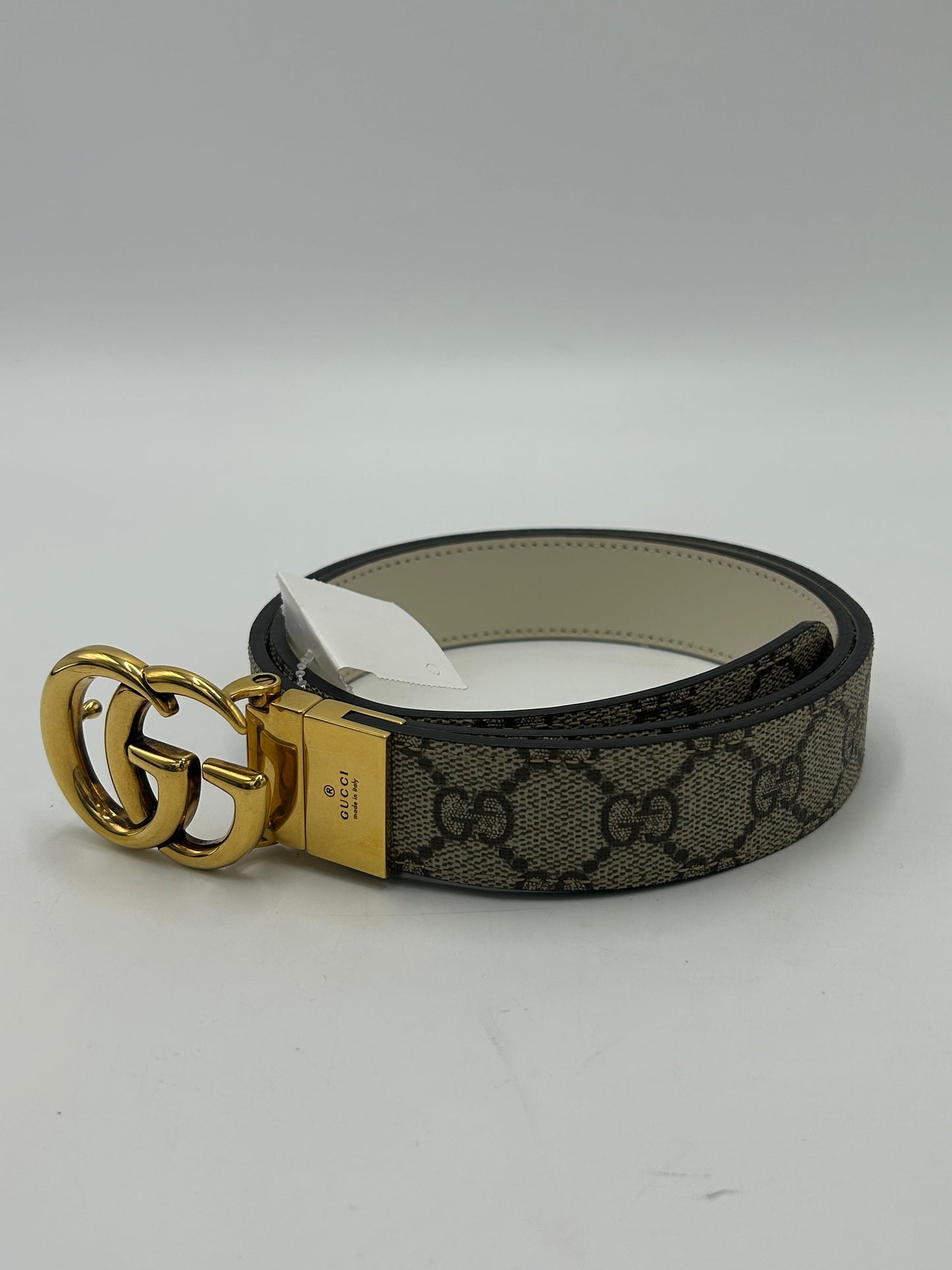 Gucci GG Marmon Reversible Belt in Size 85 / 34