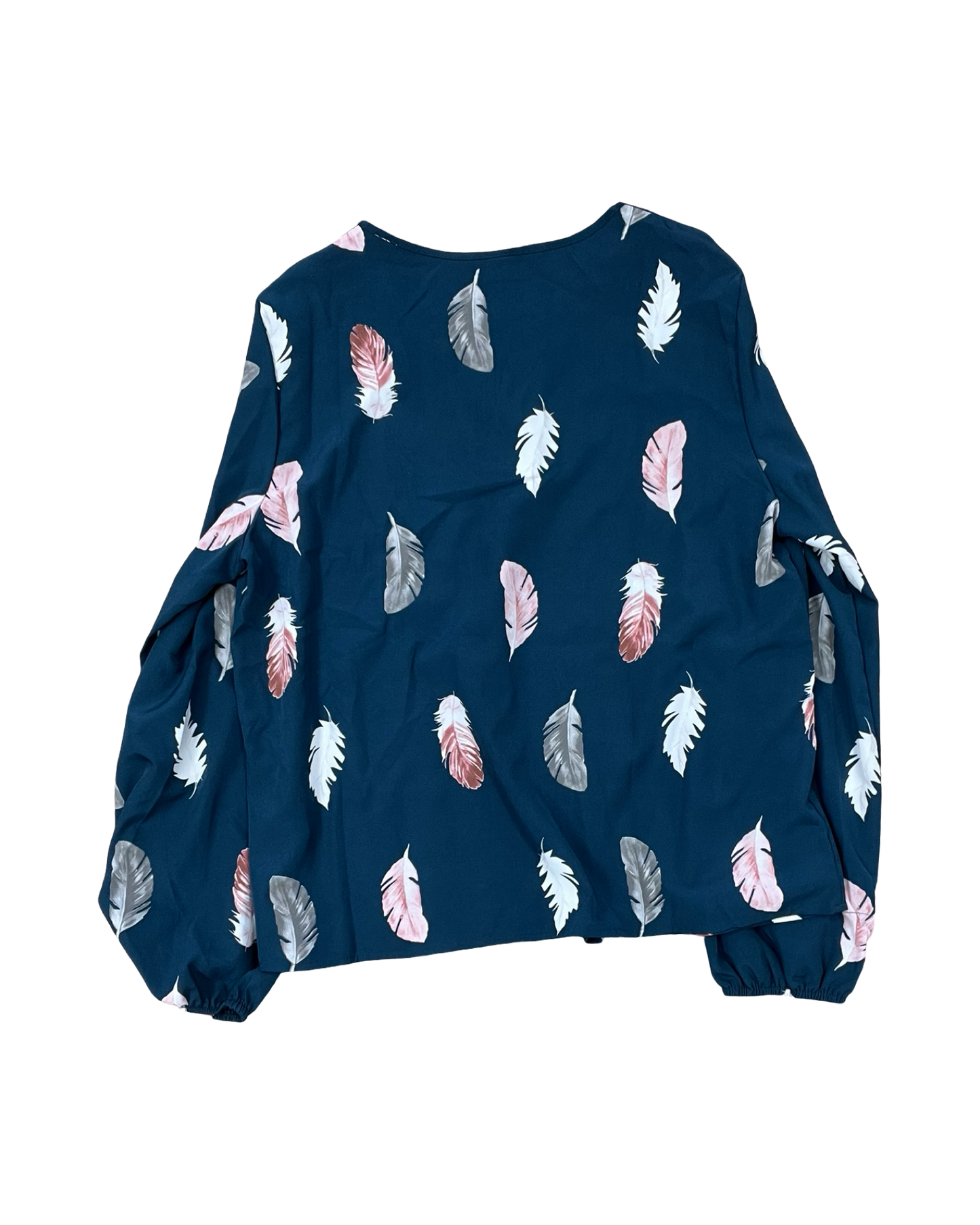 Top 3/4 Sleeve By Clothes Mentor In Blue, Size:Xl