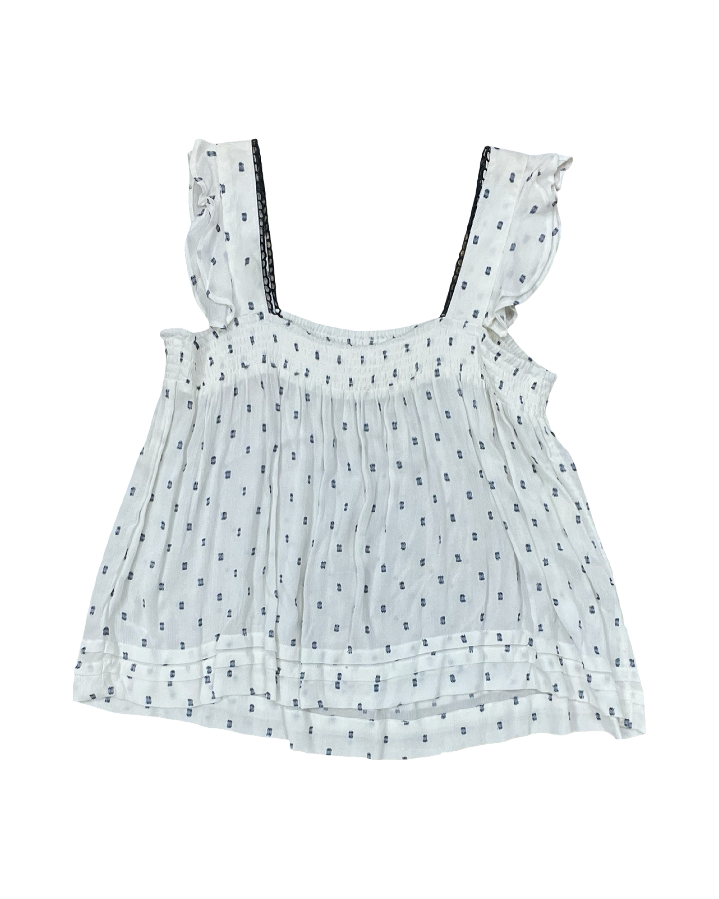 Top Sleeveless By Maurices In White, Size:Xl