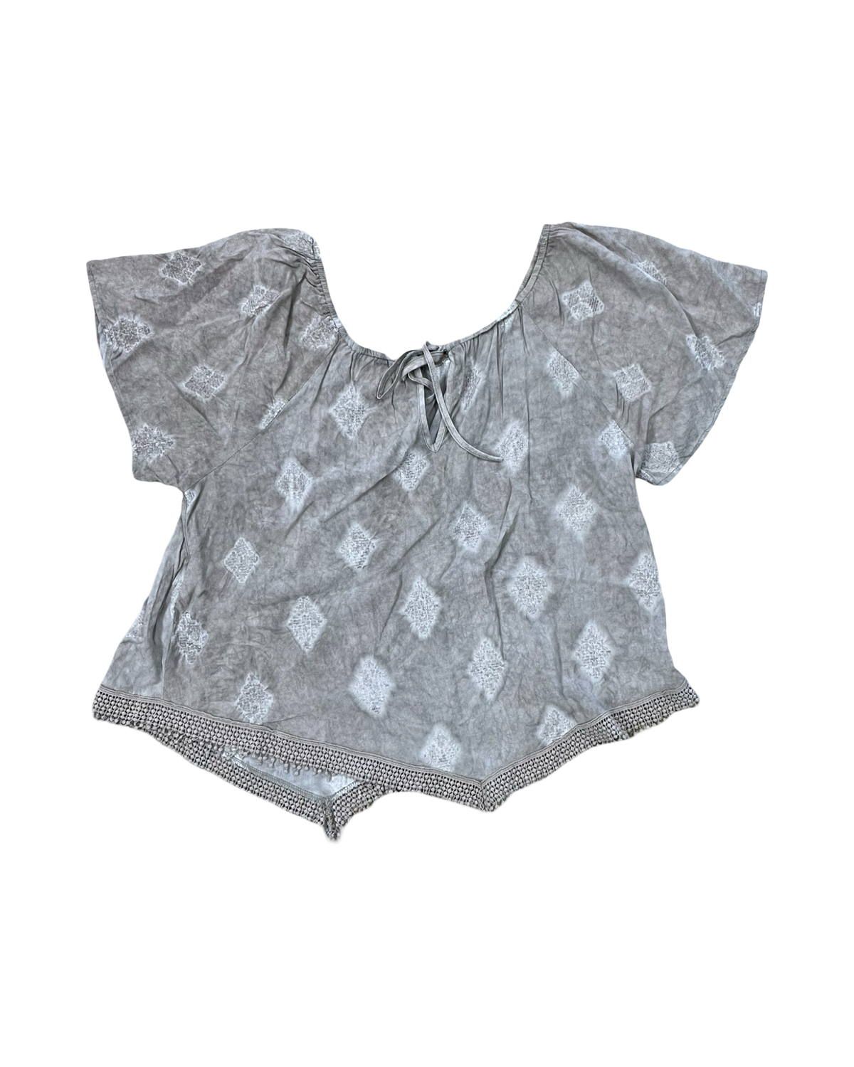 Top Ss By Clothes Mentor In Tan, Size:L