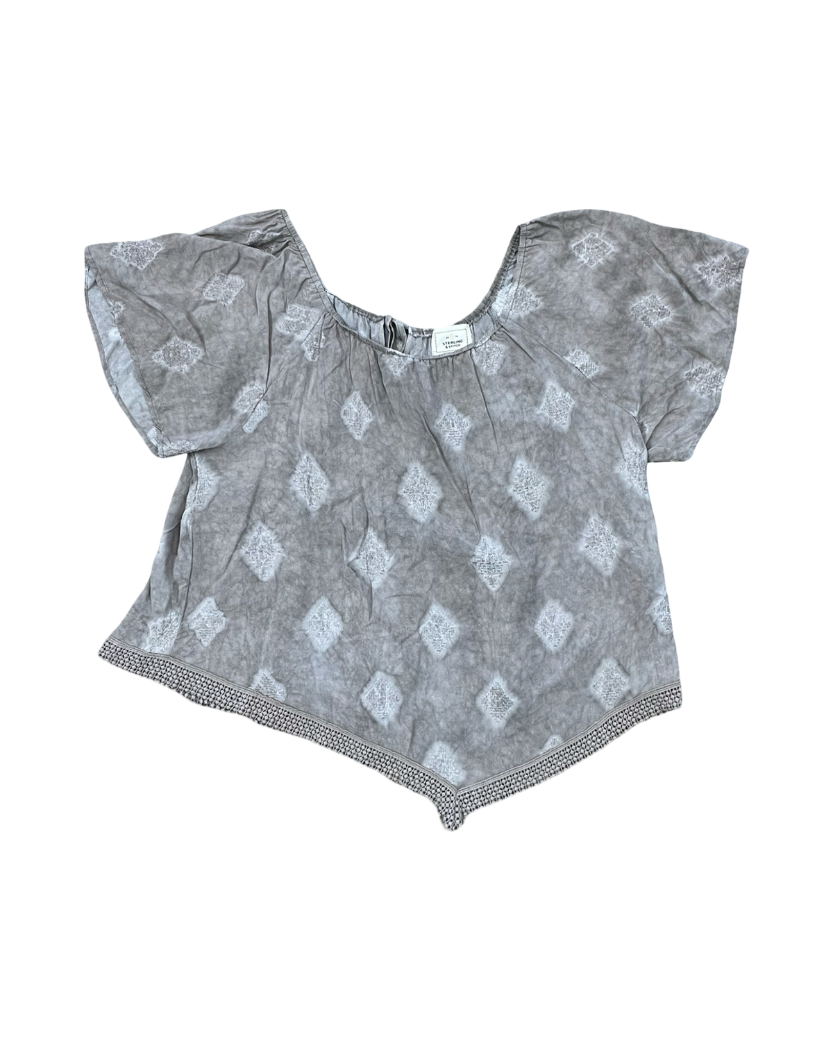 Top Ss By Clothes Mentor In Tan, Size:L