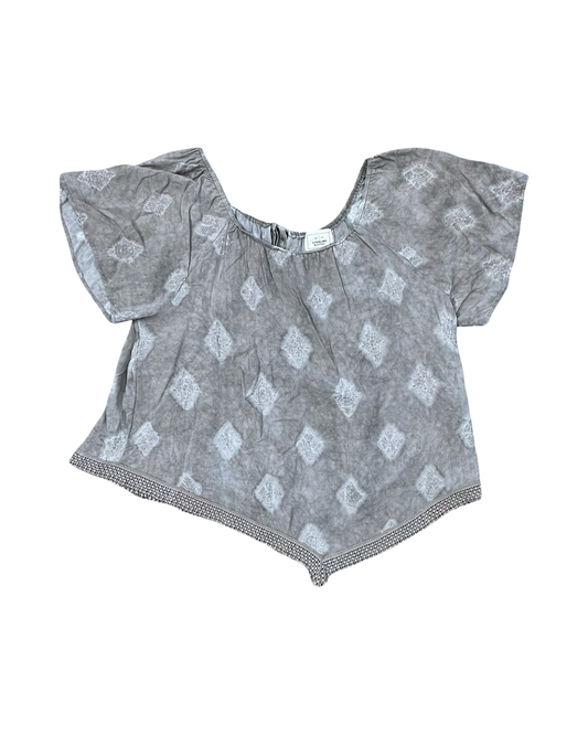 Top Ss By Clothes Mentor In Tan, Size:L