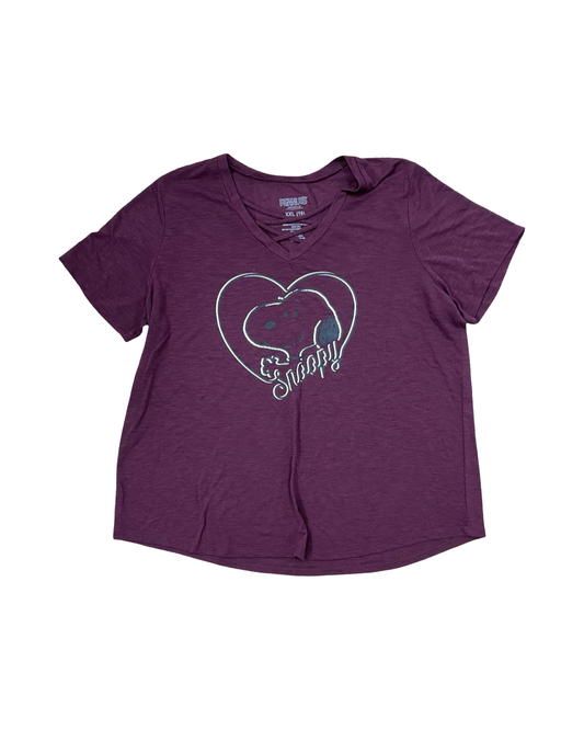 Top Ss By Clothes Mentor In Maroon, Size:1X