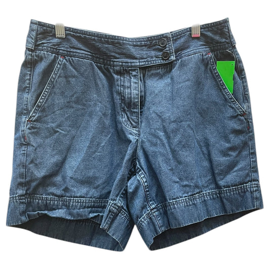 Shorts By Liz Claiborne In Blue Denim, Size:8