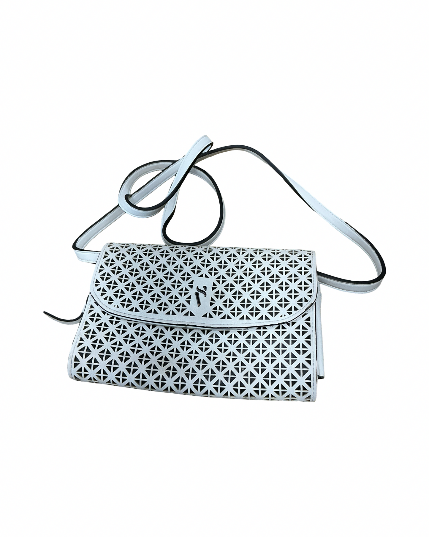 Crossbody By Simply Vera In White, Size:Small