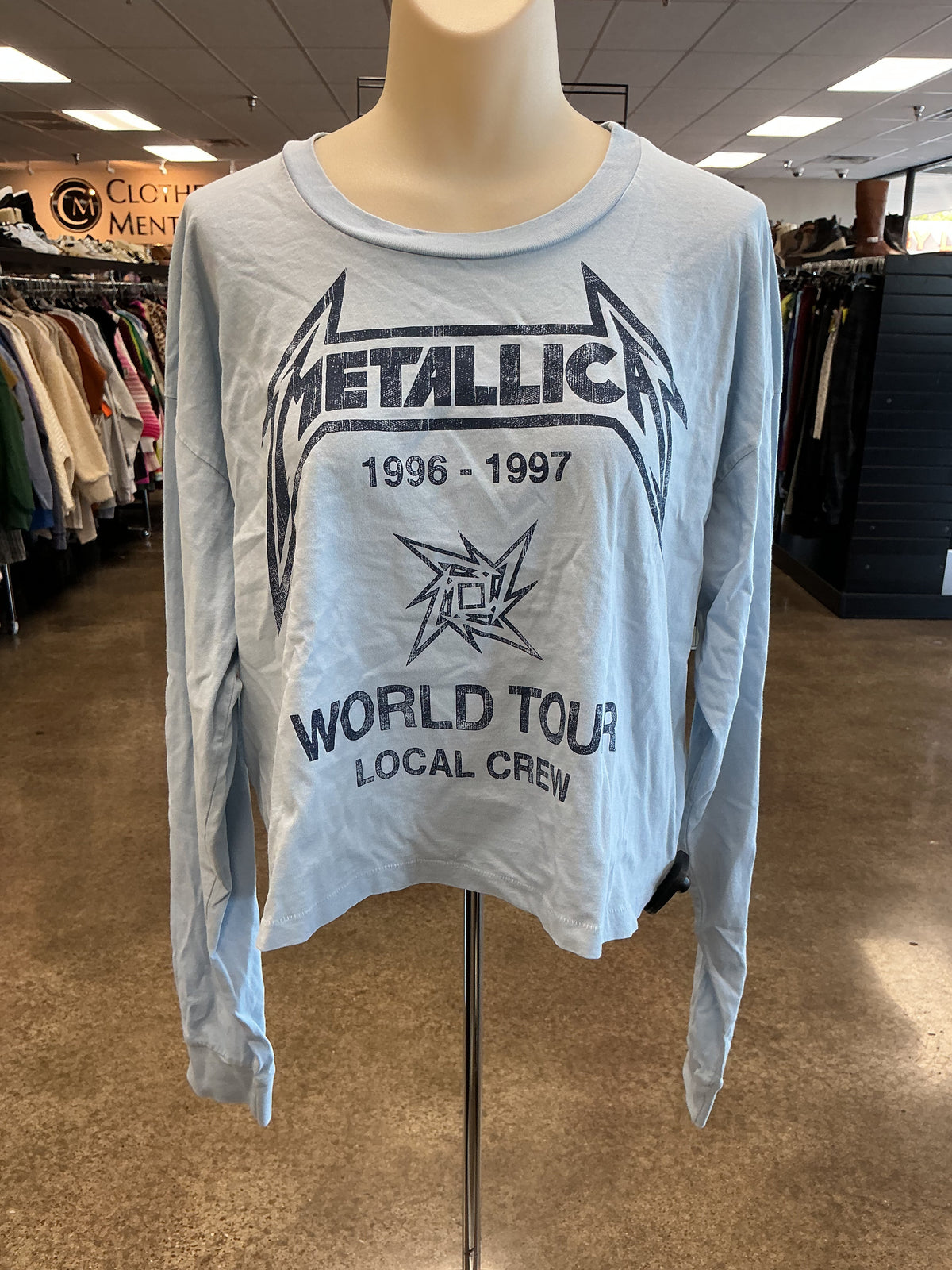 Top Ls By Daydreamer In Blue, Size:M