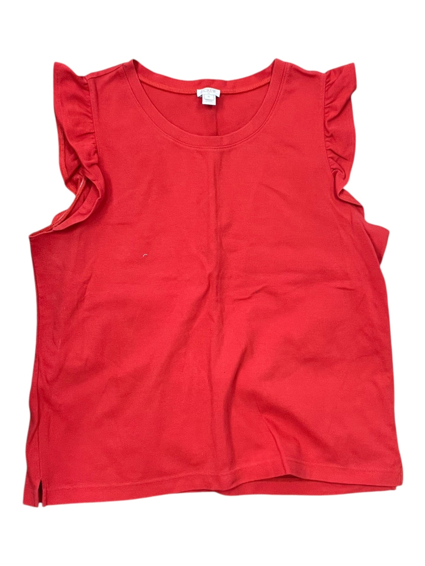 Top Sleeveless By J. Crew In Orange, Size:Xl