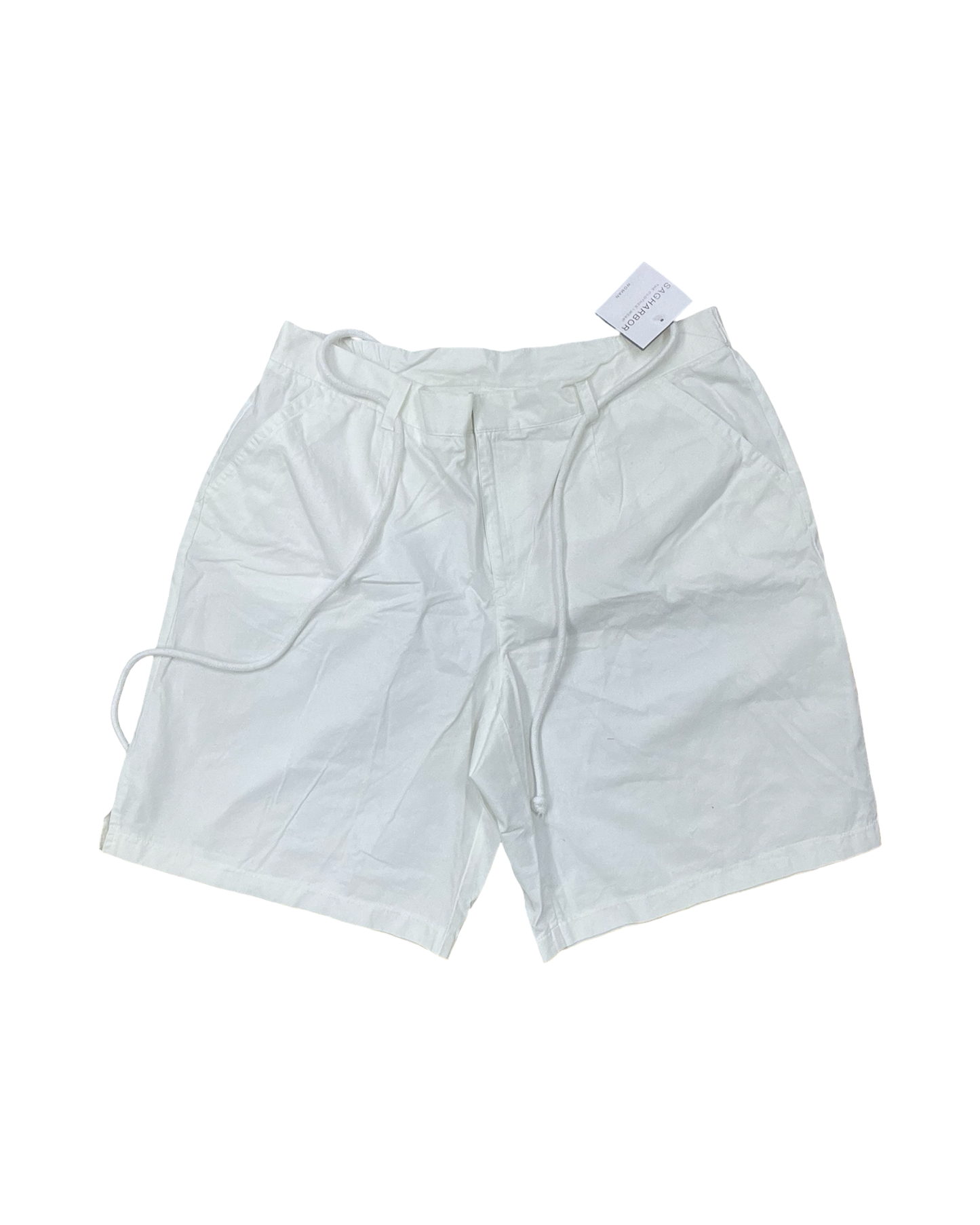 Shorts By Sag Harbor In White, Size:16