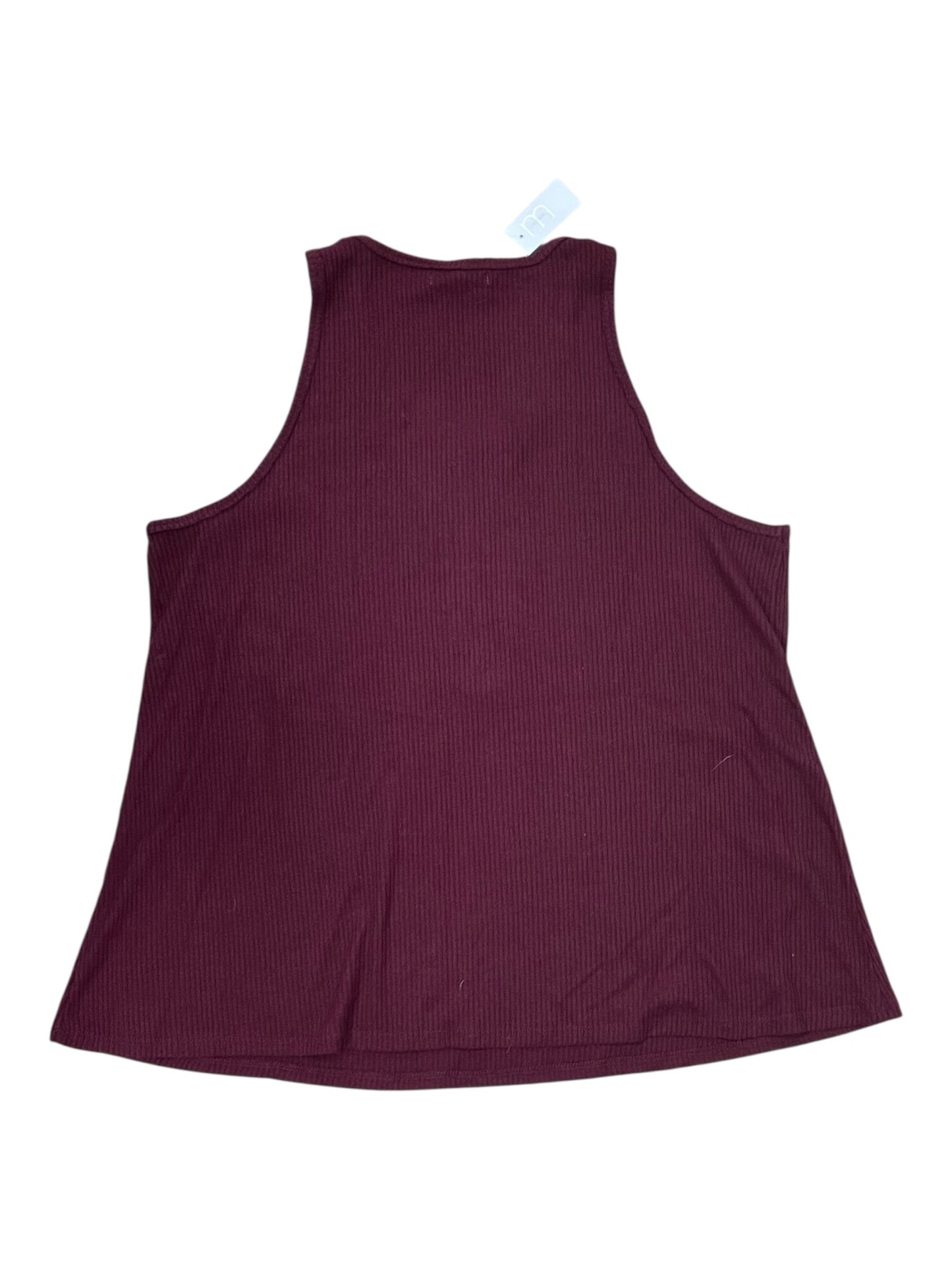 Tank Top By Maurices In Maroon, Size:L