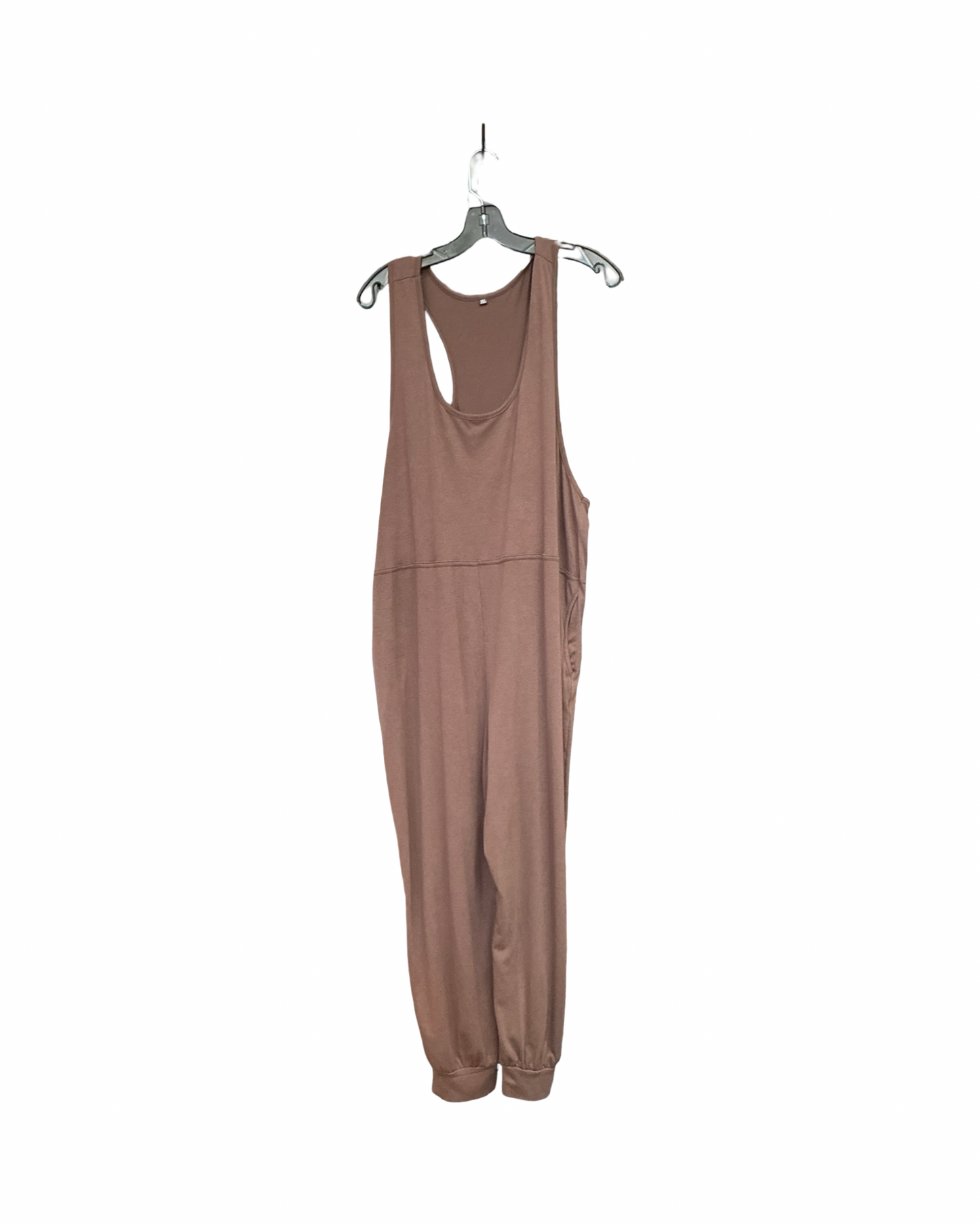 Jumpsuit By Clothes Mentor In Brown, Size:2X